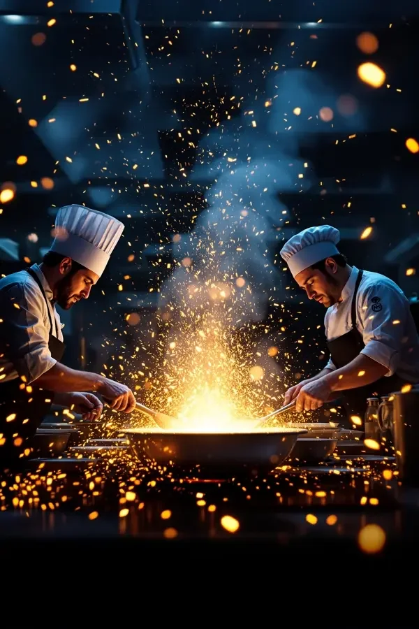 厨房大战 电影海报封面