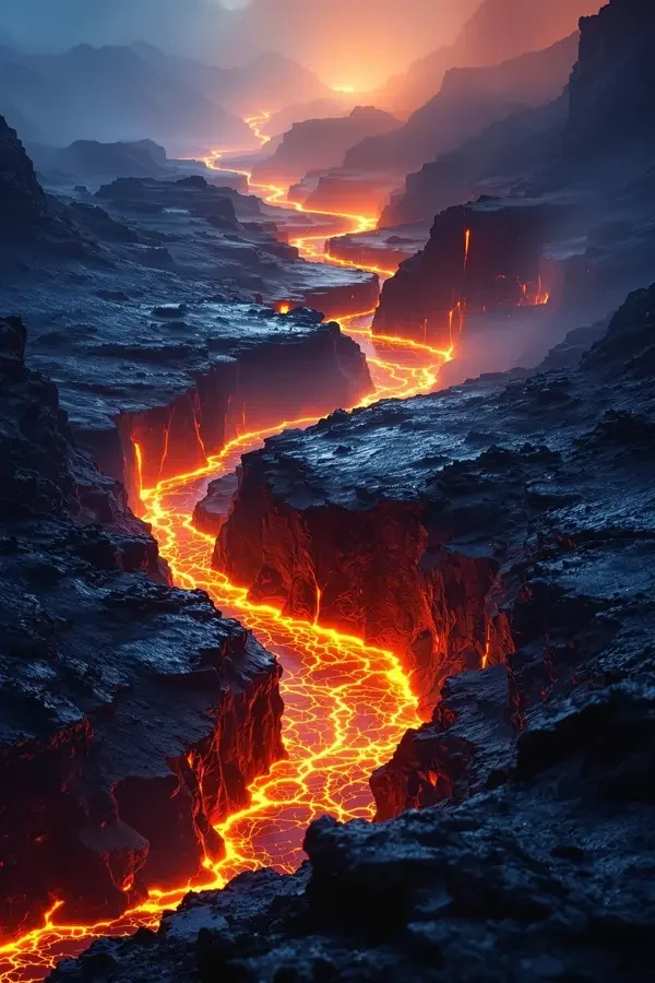 火山之心·4K 电影海报封面